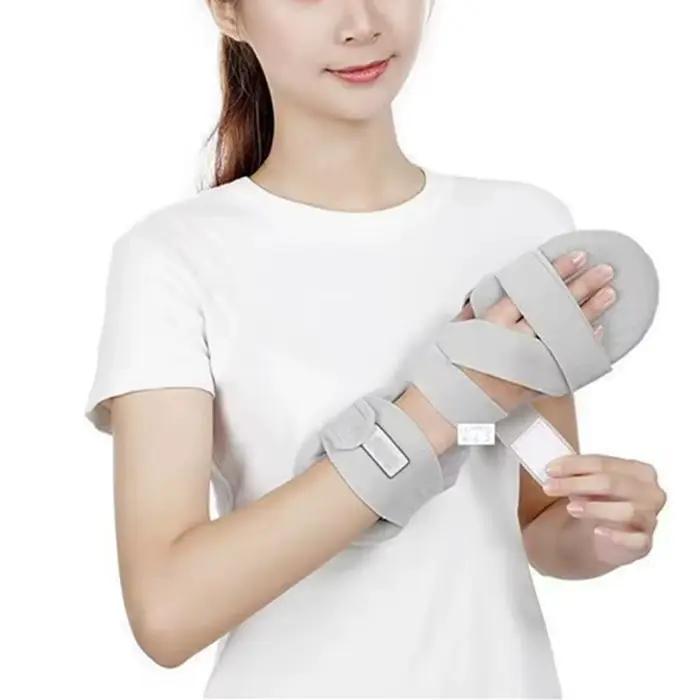 Attelle de nuit réglable pour main gauche, support orthopédique pour doigts et poignet, rééducation arthrite et tendinite