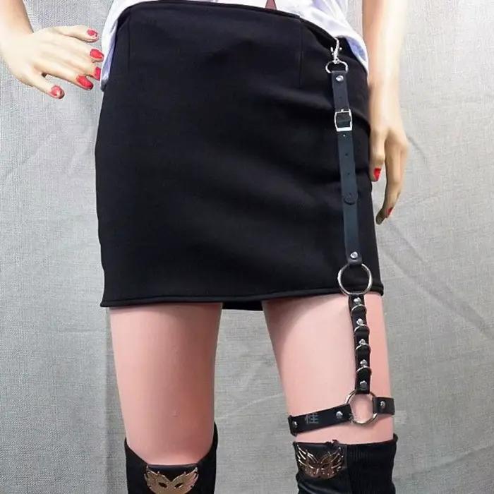 Ceinture de taille et chaîne de hanche pour femmes, style mode, discothèque, punk, hip-hop, rock, avec motif cœur