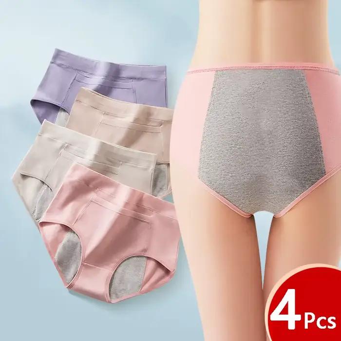 4 ks menstruační kalhotky pro ženy