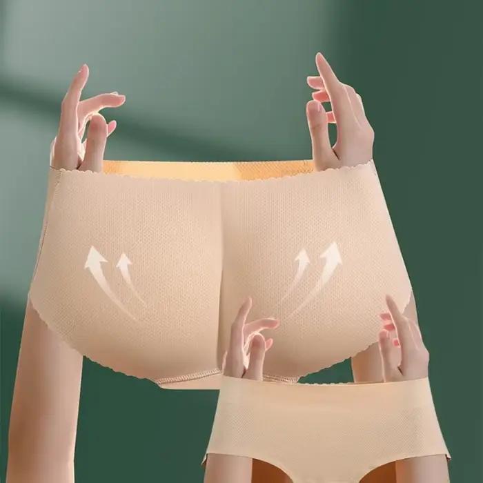 Femmes bout à bout rembourré contrôle culotte hanche rehausseur sous-vêtements Bodyshaper