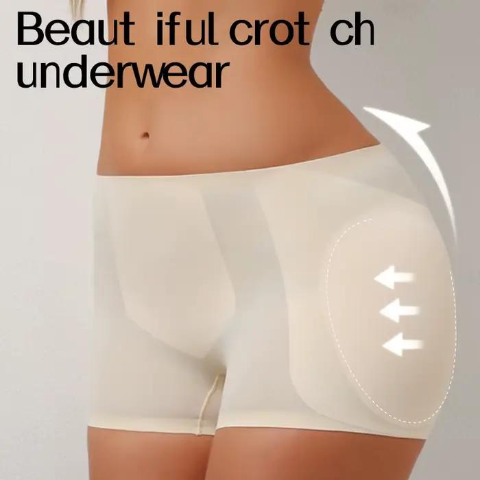 Sous-vêtements sculptants pour femmes, culotte épaisse pour lifter les fesses, culotte plate, pantalon de sécurité, mise en valeur des hanches, tissu en nylon respirant
