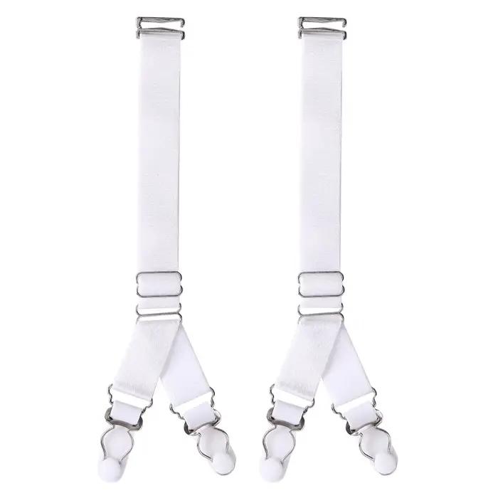 Clips porte-jarretelles pour bas, porte-corset de remplacement, porte-jarretelles élastiques, sangles de ceinture, attache de chaussettes unisexe, style Y et I