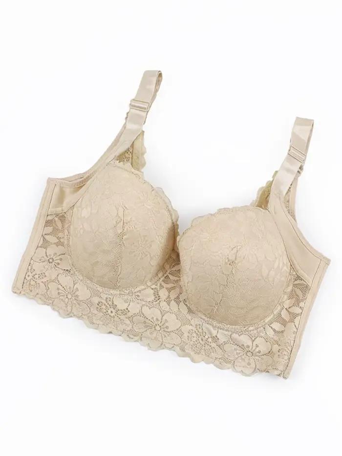 Soutien-gorge en dentelle, soutien-gorge confortable et respirant, soutien-gorge à armatures en acier, soutien-gorge anti-affaissement, lingerie et sous-vêtements sexy pour femmes