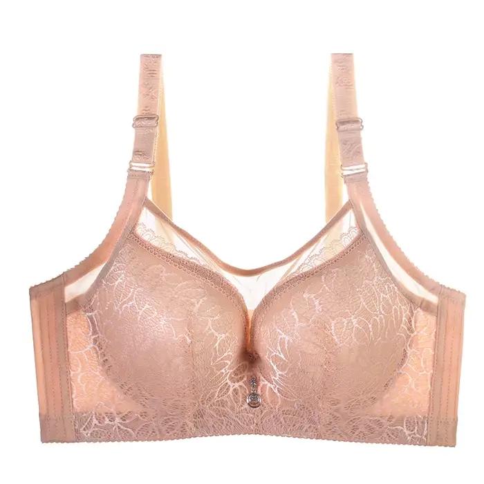 Soutien-gorge sexy grande taille pour femme, bonnets B C D E, tailles 75 80 85 90 95 100 105, en dentelle, super push-up, lingerie haut de gamme
