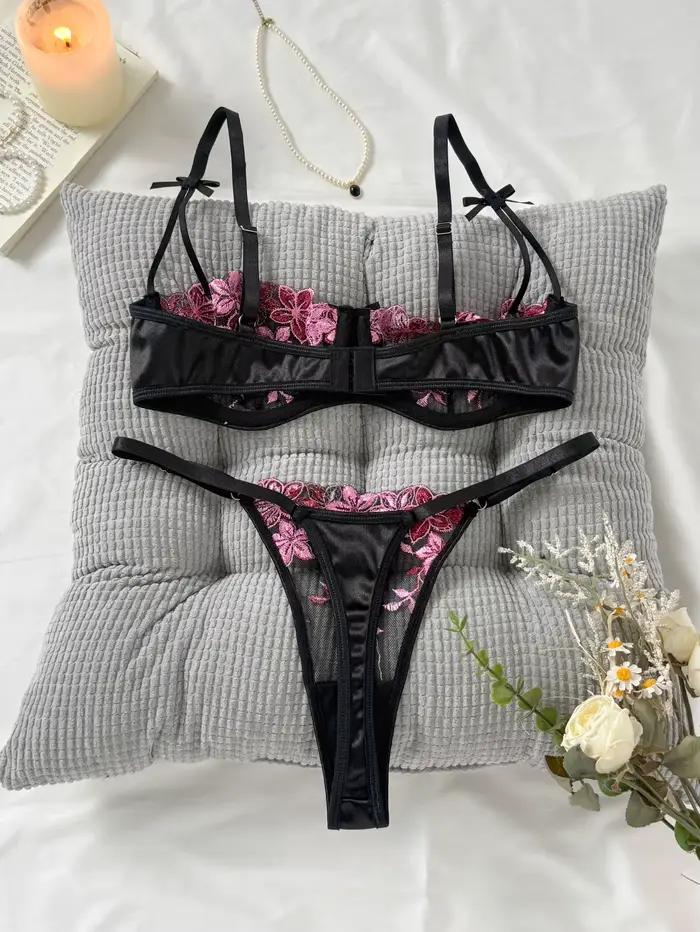Valentine's Eve – soutien-gorge de Lingerie Sexy pour femmes, groupe Danube violet clair, costume pour femmes, la tentation d'une nuit séduisante