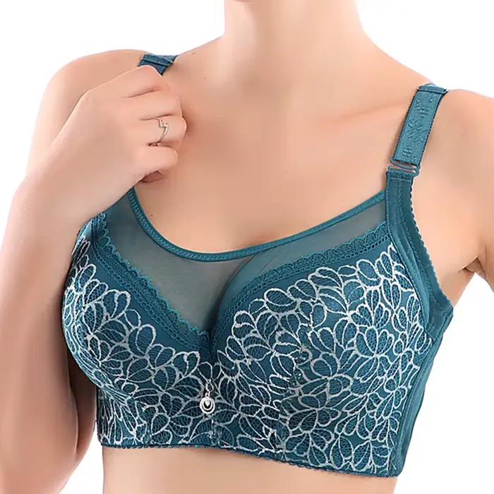 Soutien-gorge sexy grande taille pour femme, bonnets B C D E, tailles 75 80 85 90 95 100 105, en dentelle, super push-up, lingerie haut de gamme