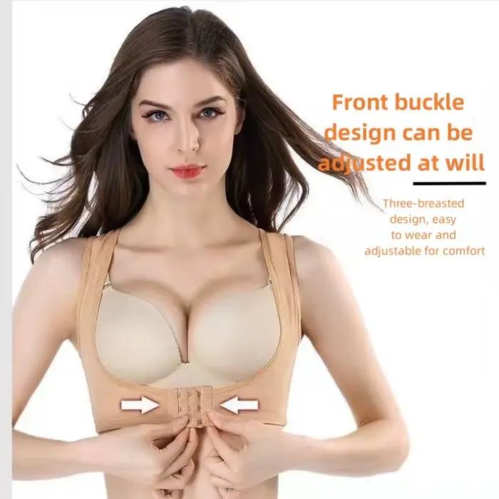 Corset Invisible pour femmes, correcteur de Posture de poitrine, ceinture de soutien du dos et des épaules, attelle de Correction de Posture pour les soins de santé