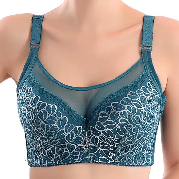 Soutien-gorge sexy grande taille pour femme, bonnets B C D E, tailles 75 80 85 90 95 100 105, en dentelle, super push-up, lingerie haut de gamme