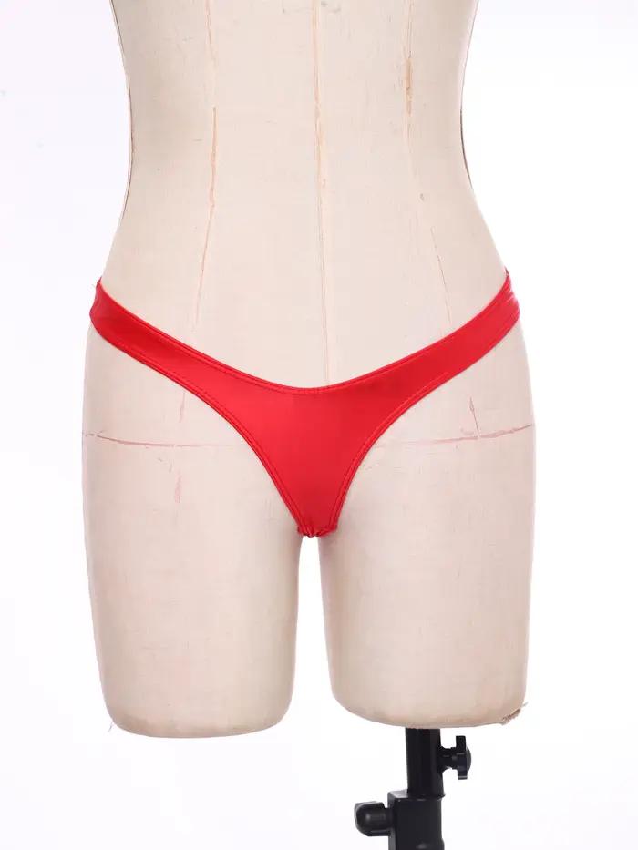 Culottes micro brillantes pour femmes, entrejambe étroit, extensibles, sans couture, sous-vêtements doux, fins, légers, respirants pour l'été