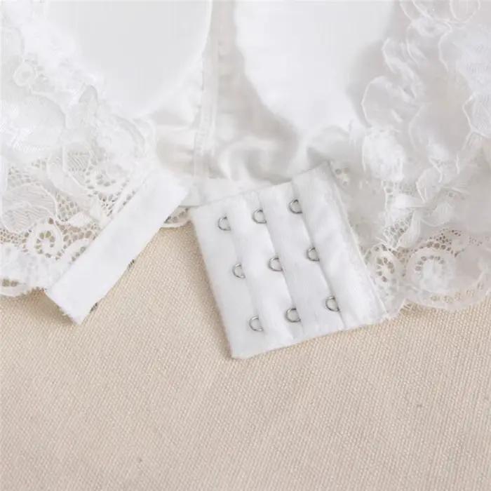 Soutien-gorge en dentelle sans bretelles pour femmes, sexy, décontracté, rond, bustier, débardeur