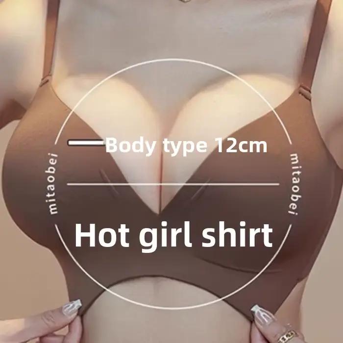 Soutien-gorge Ultra Push Up 10CM pour petite poitrine, décolleté de levage maximal, soutien-gorge rembourré Invisible sans couture avec Support latéral, Anti-affaissement A/AA