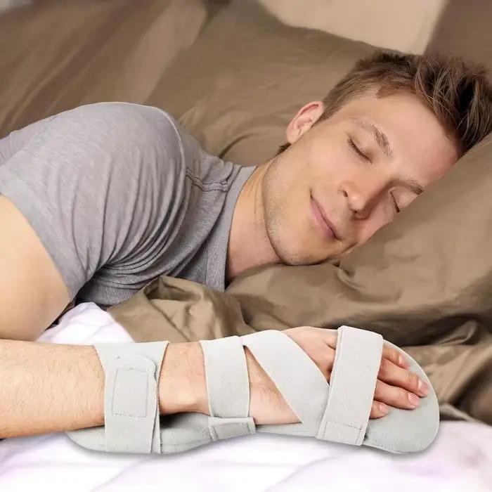 Attelle de main pour AVC, support réglable pour les doigts, attelle de nuit pour la main, soutien orthopédique pour le poignet, arthrite, tendinite, rééducation
