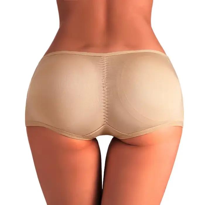YBFDO Sexy faux cul corps Shapers culottes femme bout à bout Lingerie sous-vêtements Push Up rembourré Shorts fesse dodue Shapewear