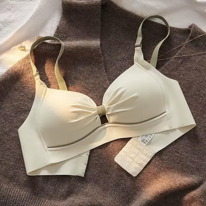 Soutien-gorge fin sans armatures, soutien-gorge push-up confortable, soutien-gorge simple, respirant et confortable, nouveau