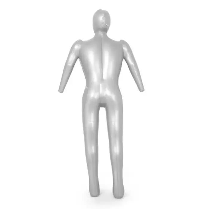 Mannequin gonflable complet pour homme, torse factice, vêtements sur mesure, modèle d'affichage en PVC, 168cm, modèle complet pour homme