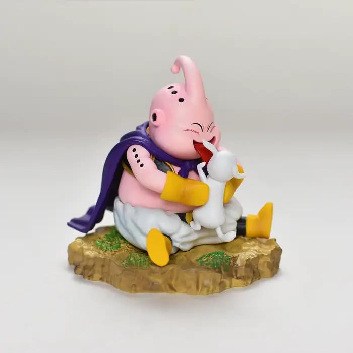 Figurines de dessin animé Dragon Ball Majin Buu, 8cm, Version Q, Statue en Pvc, modèle Gk, jouets, décoration à collectionner, cadeaux de bureau
