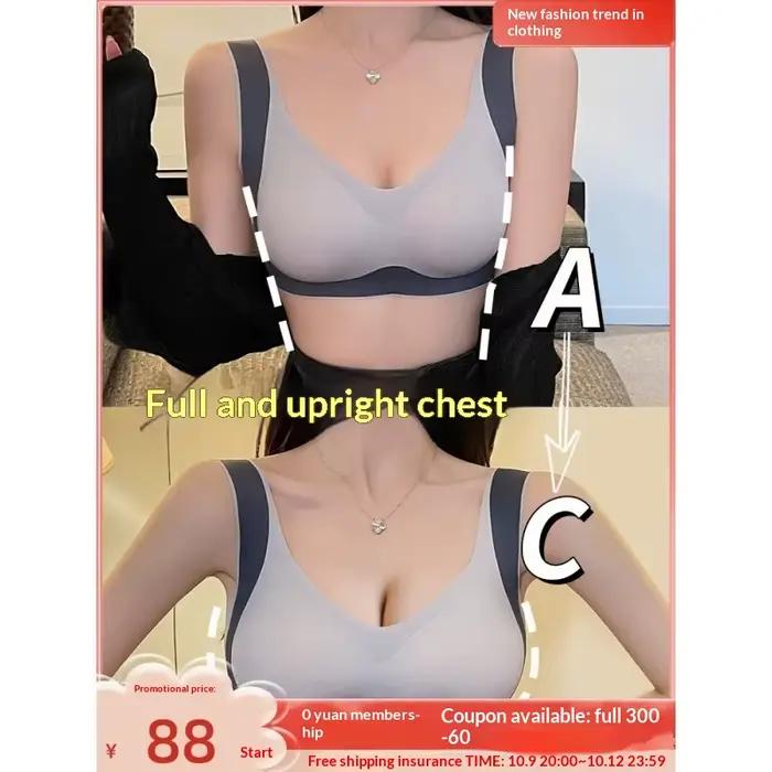 Soutien-gorge sans coutures pour femmes, best-seller, pour petites poitrines, avec effet push-up, liftant et de maintien, confortable, sans armatures.