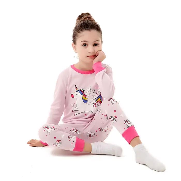 Garçons pyjamas ensembles 2 à 3 4 5 6 7 8 ans coton à manches longues enfant en bas âge garçon Pijama automne hiver enfants ensemble de vêtements de nuit enfants vêtements
