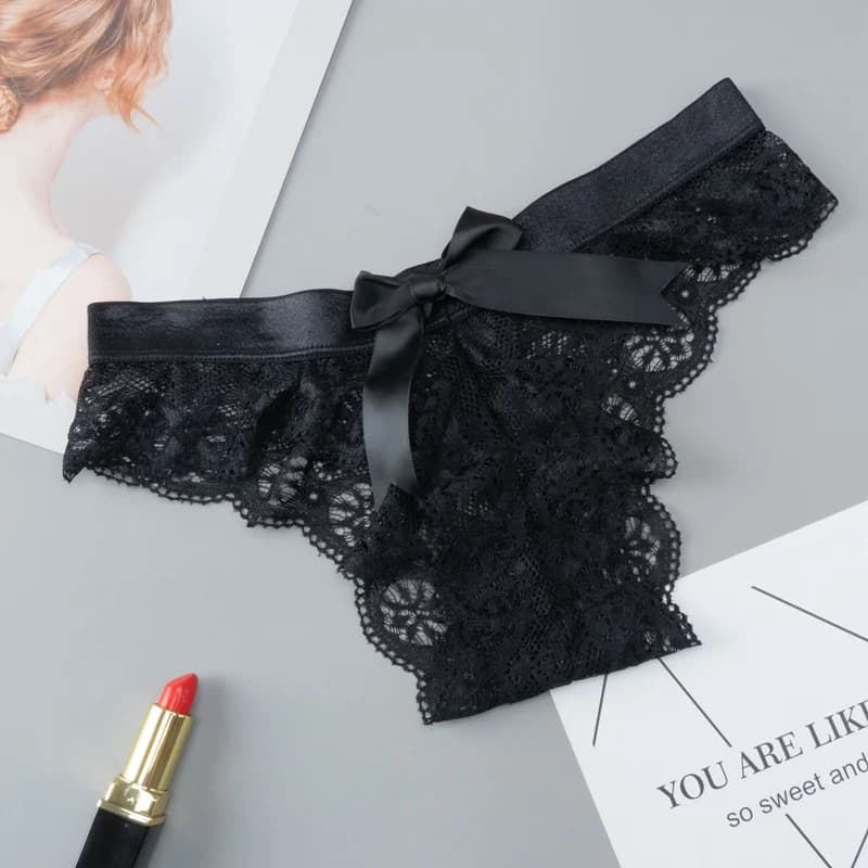 Femmes Lingerie G String sous-vêtements en dentelle femme Sexy t-back String offre spéciale culotte
