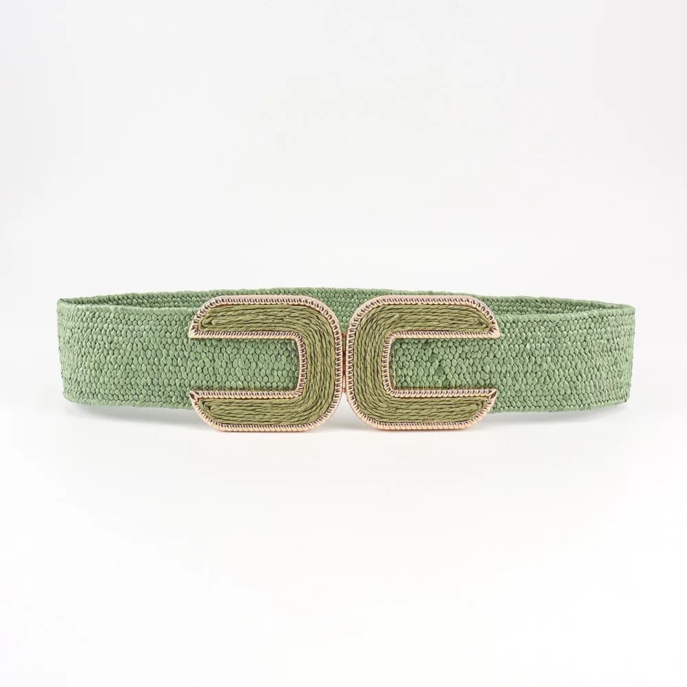 Ceinture de Corset Rétro en Forme de U, Large et artificiel astique, Respirante et Décontractée