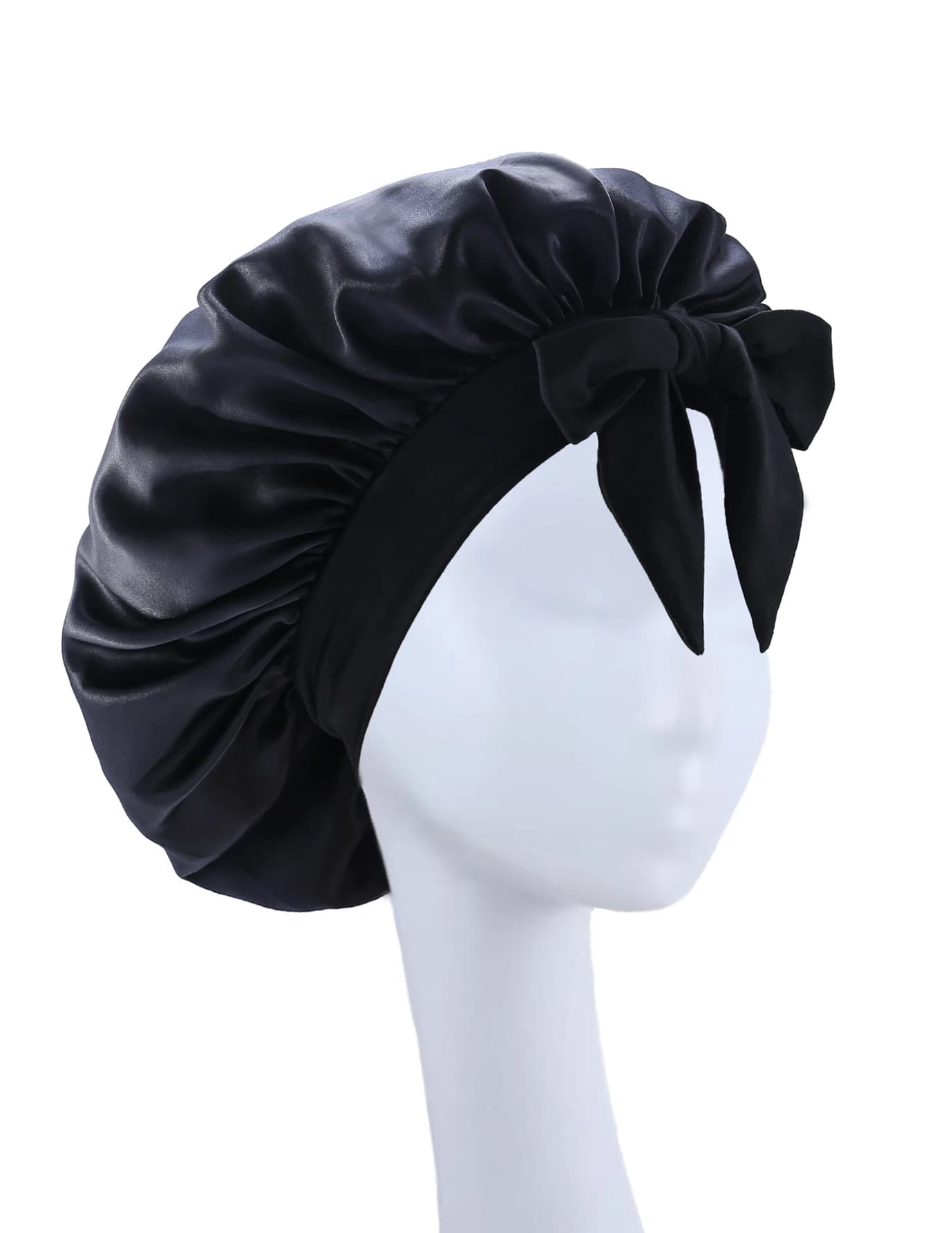 Nouveau Bonnet en soie pour dormir femmes Bonnet en Satin Bonnet de cheveux bonnet de nuit écharpe e