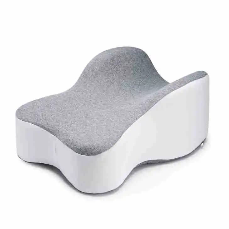 Coussin pour les genoux, coussin en mousse à mémoire de forme pour dormir sur le côté, coussin entre