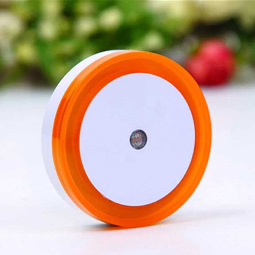 Lampe LED sans fil avec capteur de lumière nocturne, Mini lampe avec prise EU/US, pour chambre d'enf