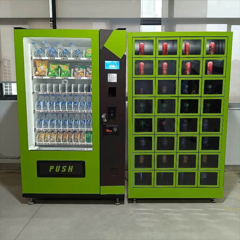 Solution de magasin de détail autonome intelligente personnalisée 24/7, distributeur automatique de