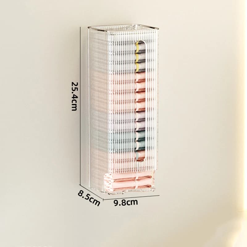 Boîte de rangement murale pour sous-vêtements, placard, organisateur de vêtements, sous-vêtements, c