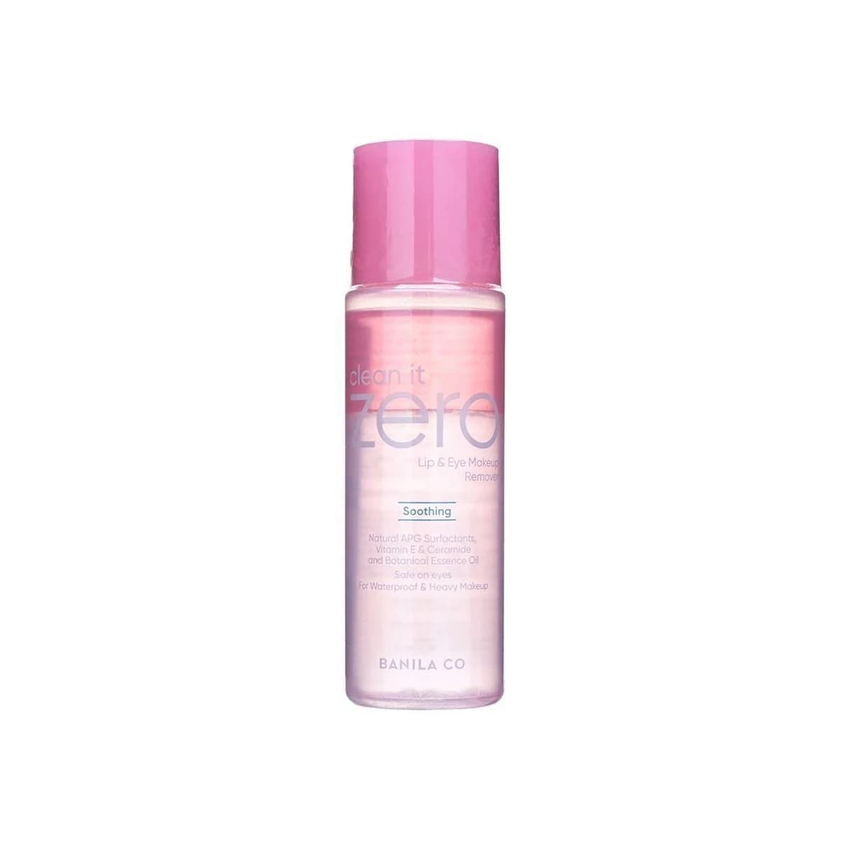 BANILA CO Clean it Zero Soothing Lip&Eye Makeup Remover 99ml, Nettoyage en profondeur, Doux et non i