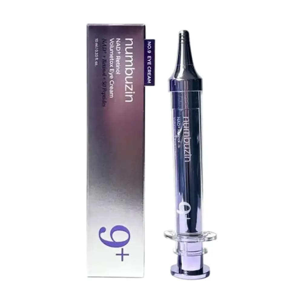Numbuzin 9 + NAD + crème pour les yeux liquide Essence ultrasonique raffermit hydrate réduit les rid
