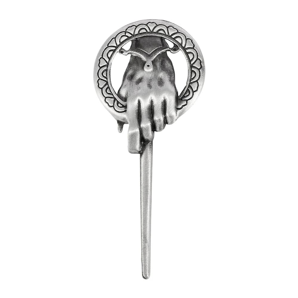 Main du roi broche film chanson de glace et de feu Punk Vintage mode haute qualité vêtements accesso