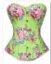 Caudatus – corsets et bustiers vintage surbuste imprimé fleur brocade sexy mode corselet réglable co