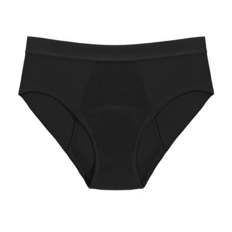 4 couches culottes menstruelles sous-vêtements sexy pour femmes fibre de bambou scellage grande abso