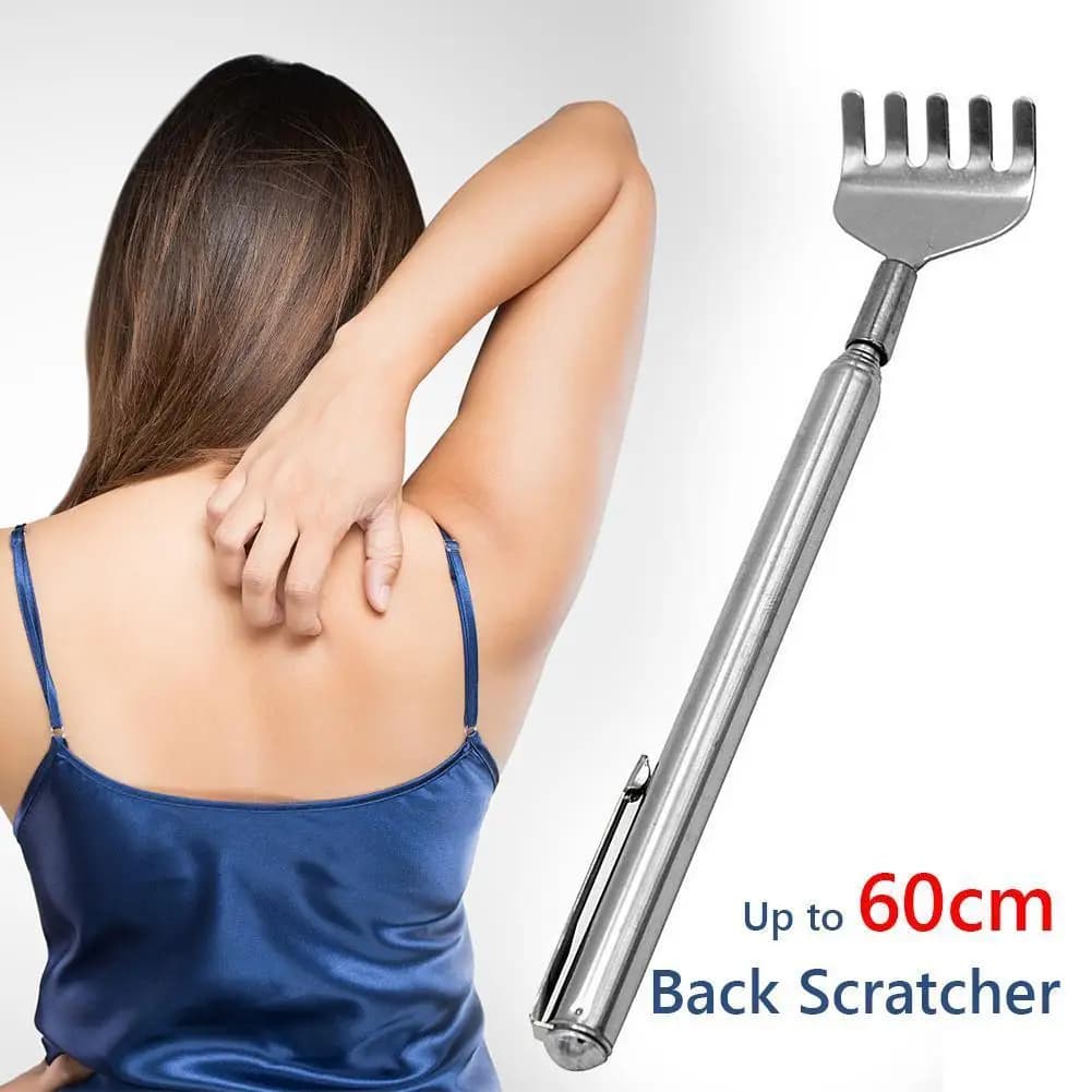 Grattoir corporel télescopique, outil de massage pour les soins de santé, grattoir extensible pour l