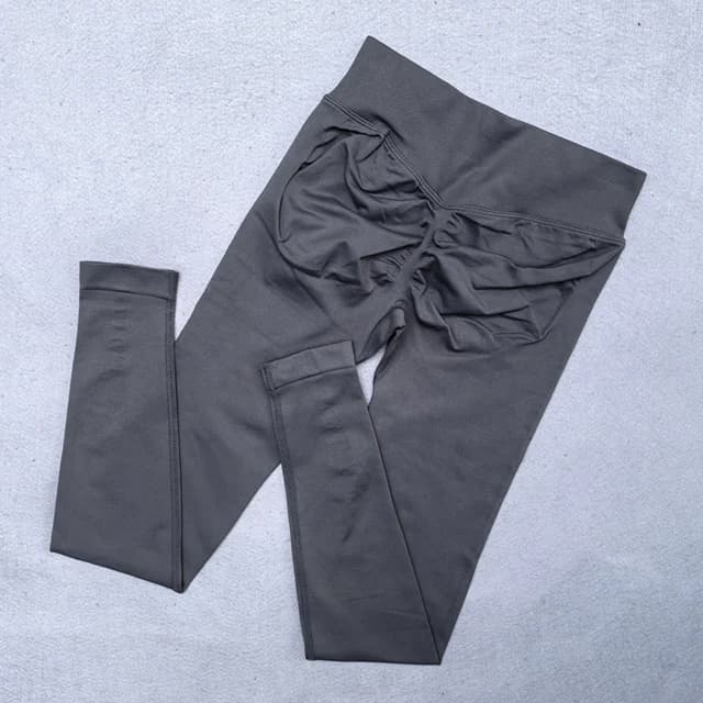 Legging de Yoga sans couture pour femmes, froissé, levage des fesses, pantalon d'entraînement, ceint