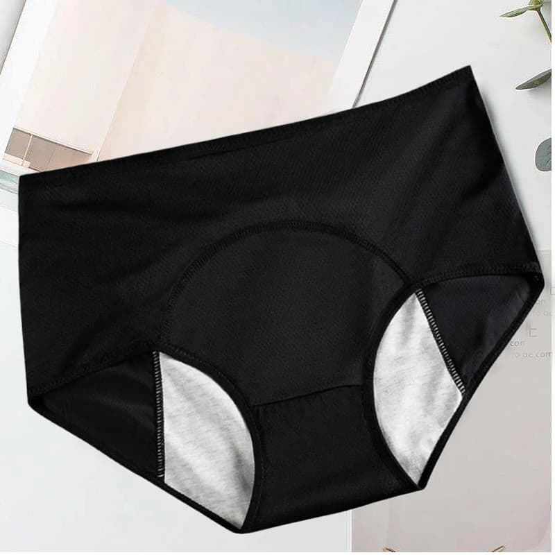 Culottes menstruelles pour femmes, sous-vêtements de période menstruelle grande taille, slips physio