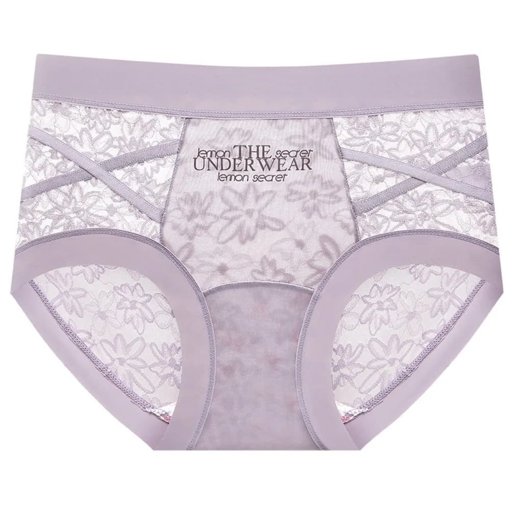 Culottes en dentelle style français, transparentes en maille, en satin de soie, patchwork, taille ba