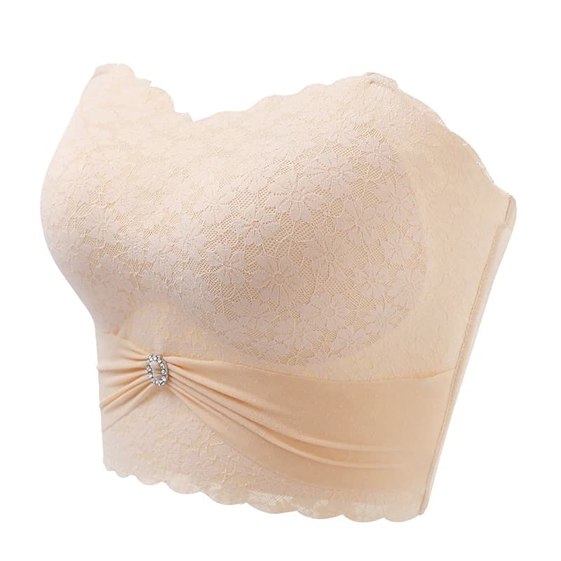 Sans Couture Solide Sans Bretelles Bralette Lingerie Plus La Taille 5XL Femmes Sexy Soutien-Gorge Sa