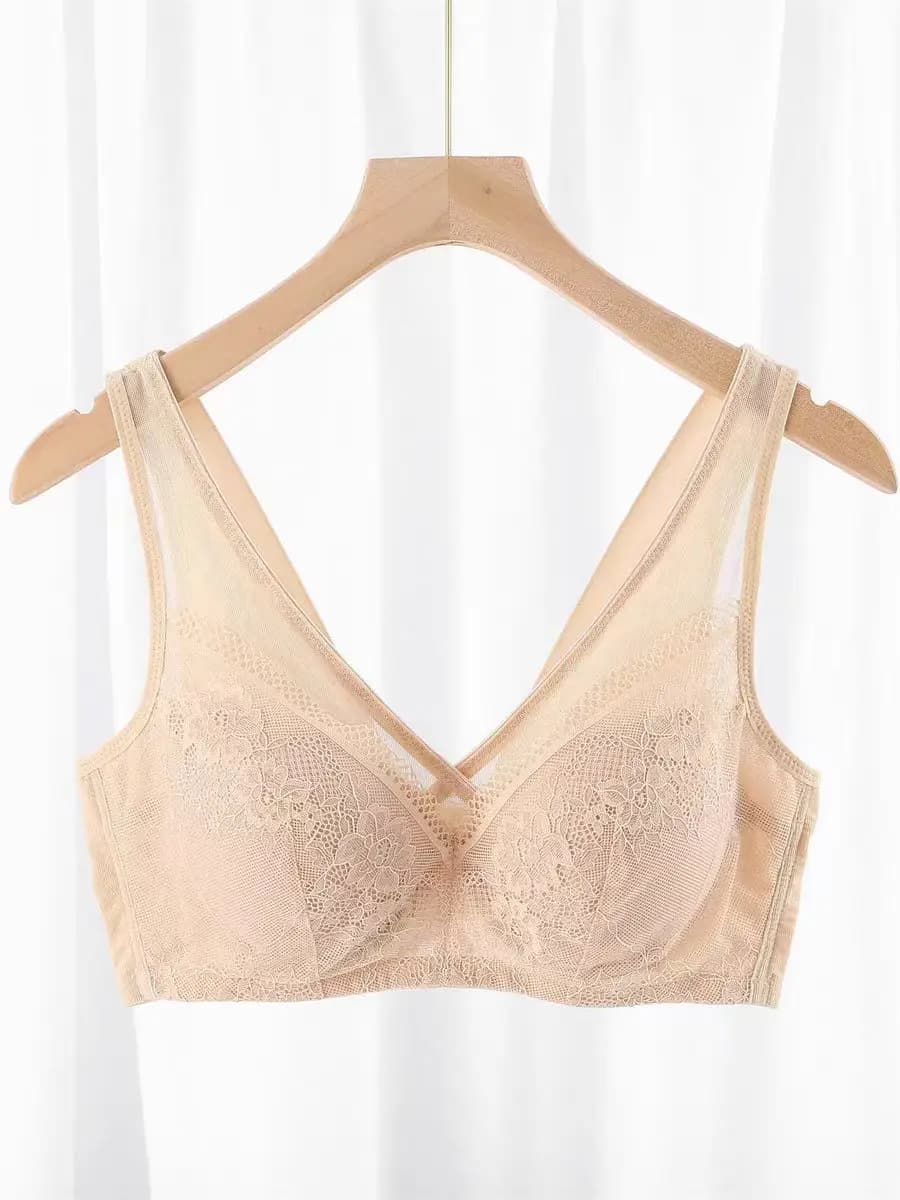 Grande taille bâton sur soutien-gorge B C tasse Sexy dentelle soutien-gorge pour femmes grande taill