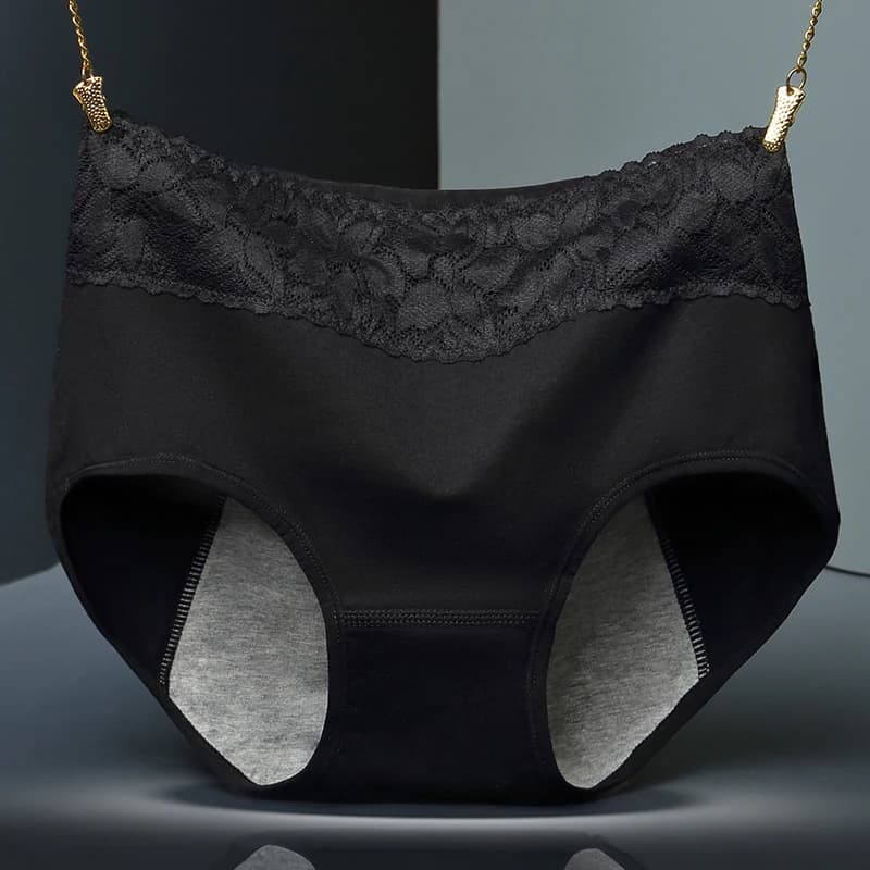 Culotte menstruelle en coton étanche pour femmes, slip court, une pièce, menstruelle, moyenne, xl, x
