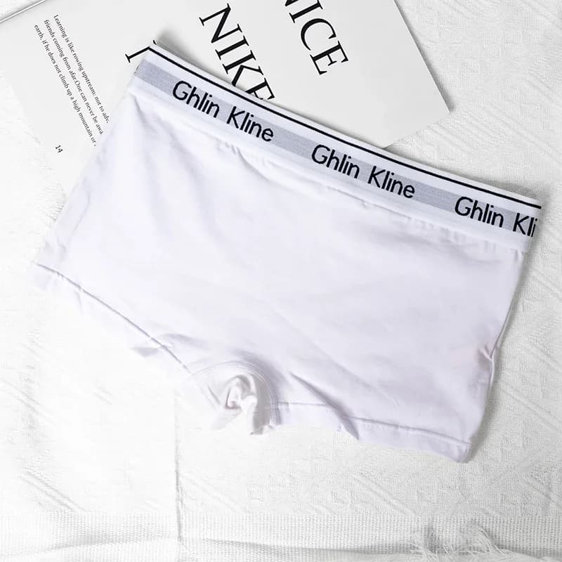 Boxer unisexe, sous-vêtements pour femmes, short de sport pour Couple, culotte de Yoga en coton, 3 p