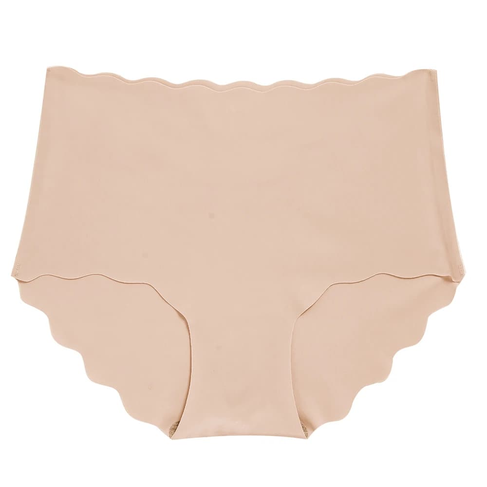 SAMSONOV-Culotte taille haute sans couture pour femme, sous-vêtement féminin, slip élastique, linger