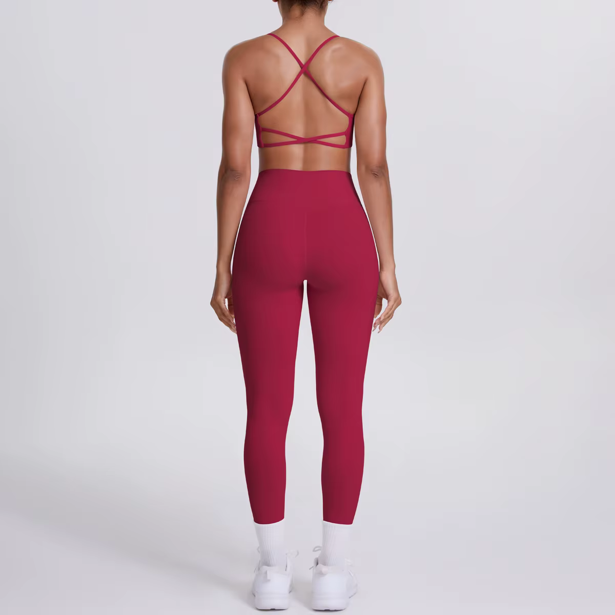 Costume de Yoga ensemble de sport gymnastique sans couture soutien-gorge de sport à fort Impact femm