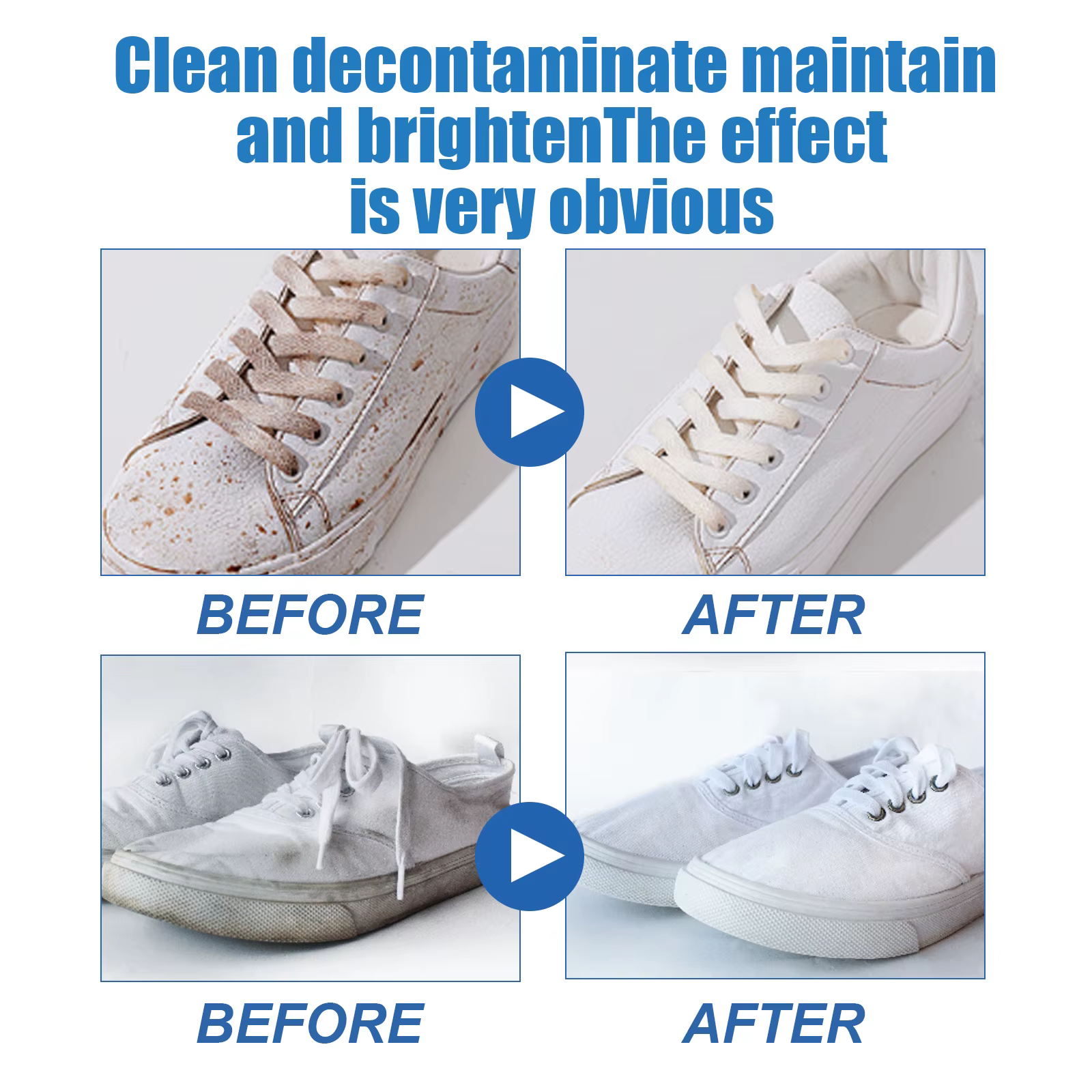 Jue-Fish – chaussures blanches éclaircissantes, nettoyant multifonctionnel, sans lavage, chaussures 