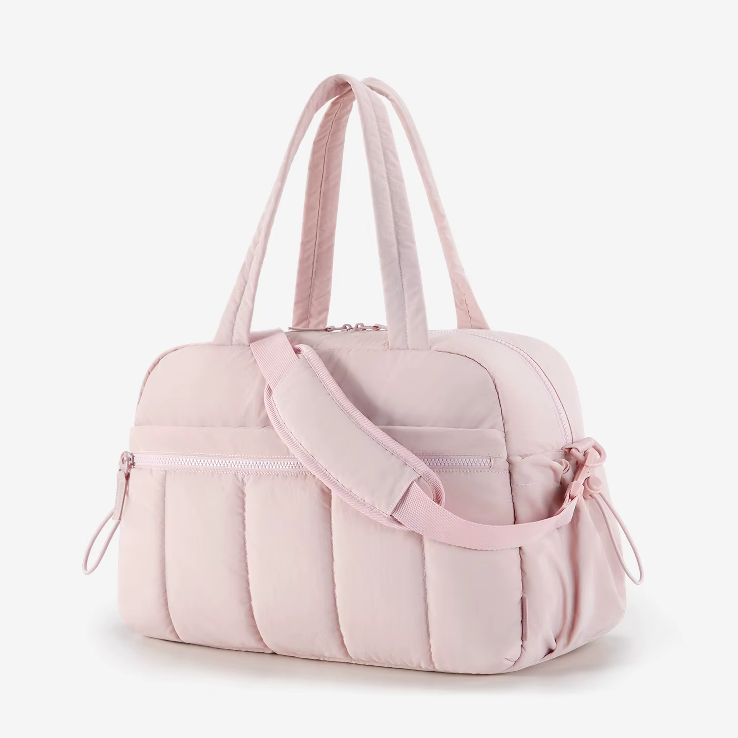 BAGSMART Sac polochon de voyage Sac de sport pour femme avec poche humide Sac à bandoulière pour wee