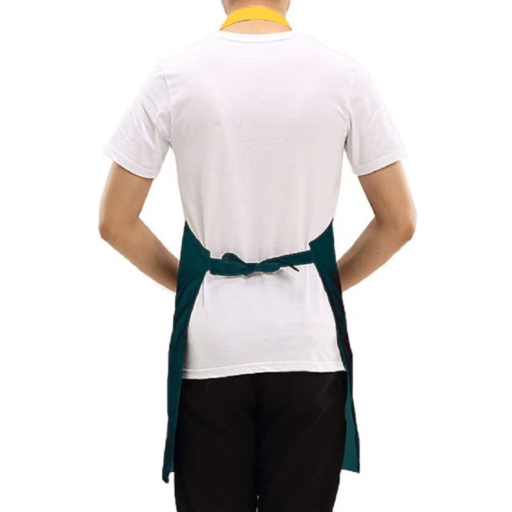 28 po. X 26 po. Tablier vert imperméable pour chef cuisinier, outil de travail, jardinage, cuisine,