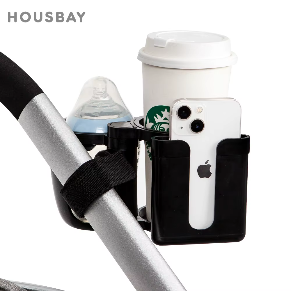 Porte-gobelet de poussette Support de téléphone bouteille de lait porte-gobelet de boisson Conversio
