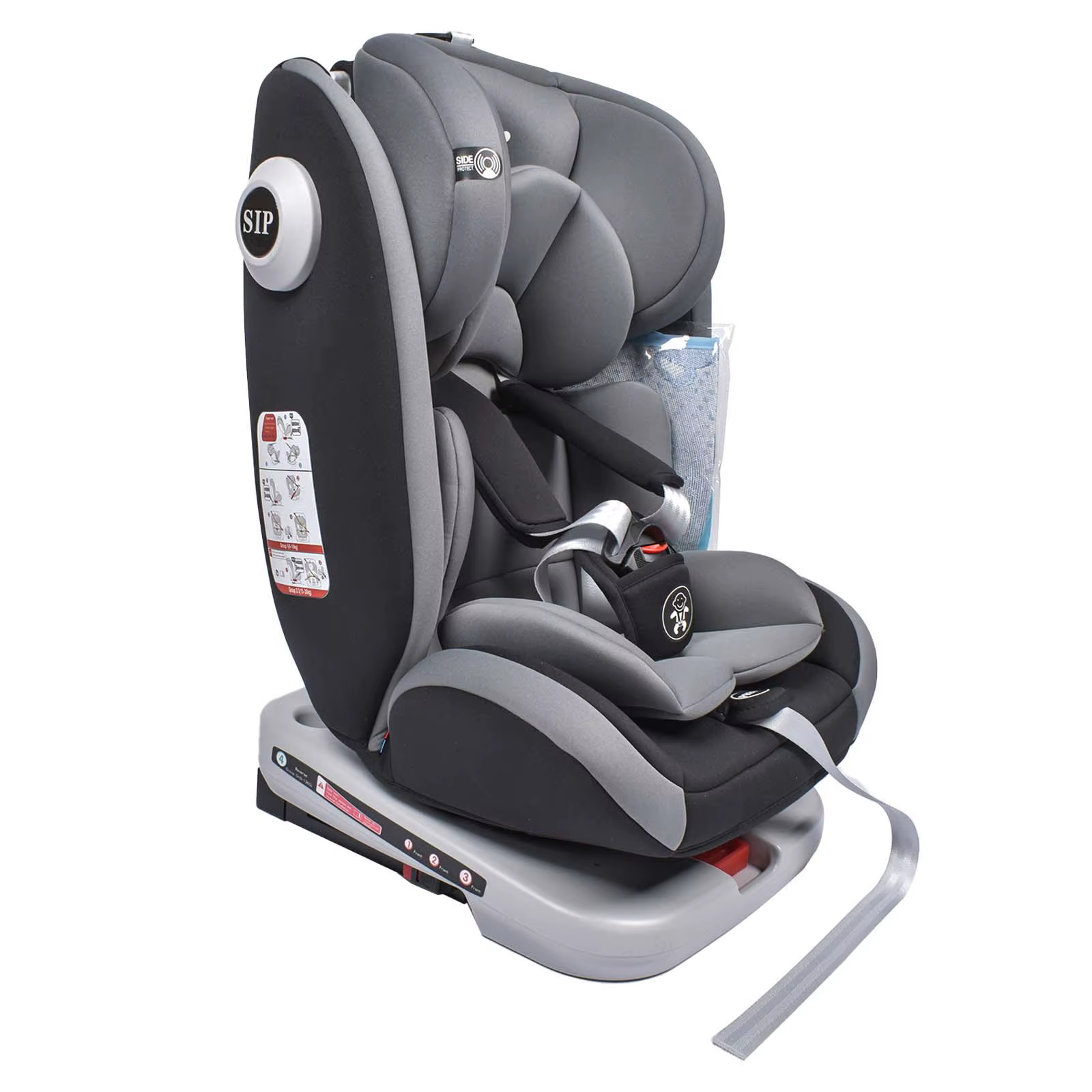 AP02 KL005 Siège auto bébé siège enfant rotatif à 360° avec ISOFIX et position de repos, groupe 0+1/