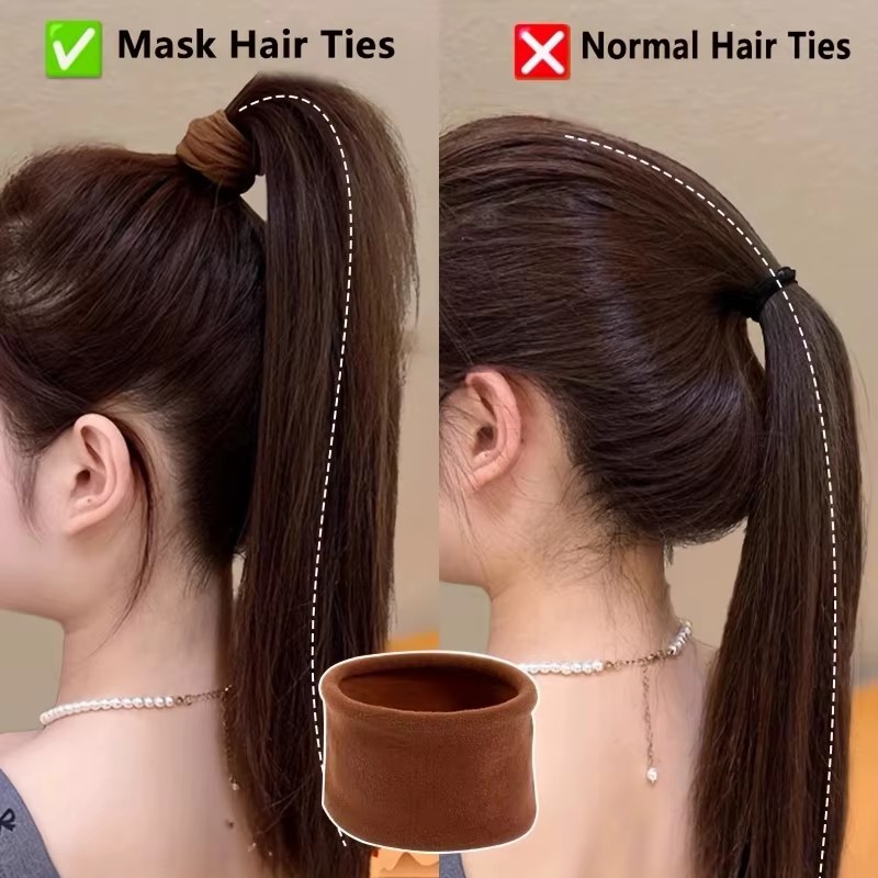 5/10/20 pièces/ensemble nouvelles femmes filles coloré en Nylon élastique bandes de cheveux queue de